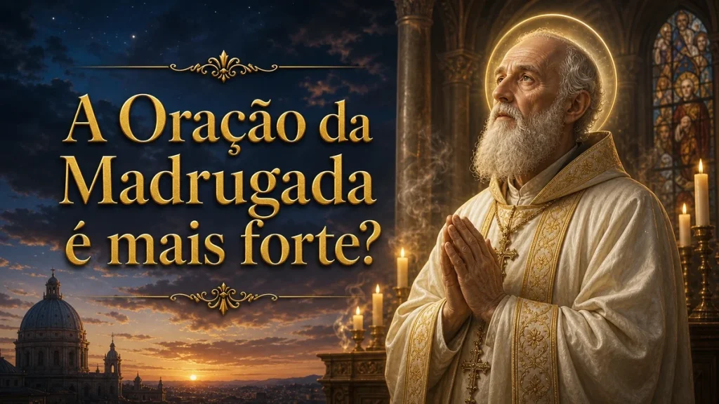A oração da madrugada é mais forte? O segredo do encontro em silêncio