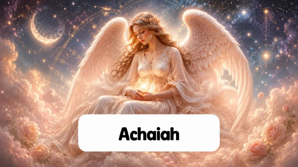 Achaiah: guia completo do anjo da paciência e da luz