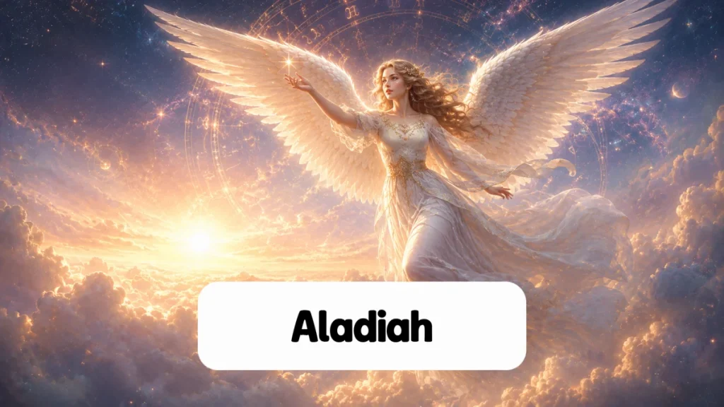 Anjo Aladiah: oração, influência e correspondências