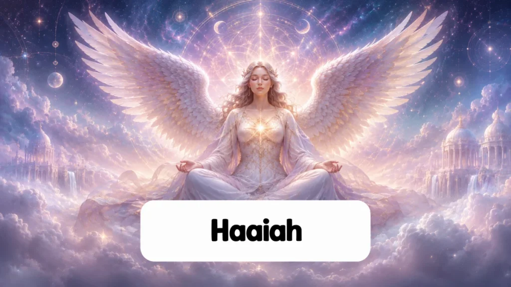 Anjo Haaiah: oração, influência e meditação