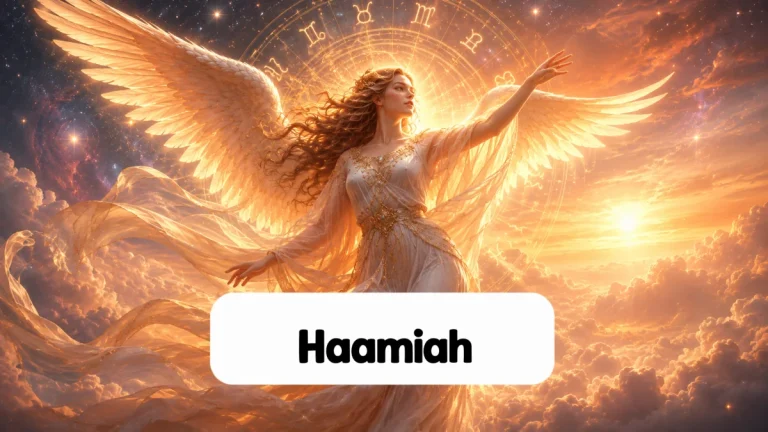 Anjo Haamiah: oração, influência, horários e meditação