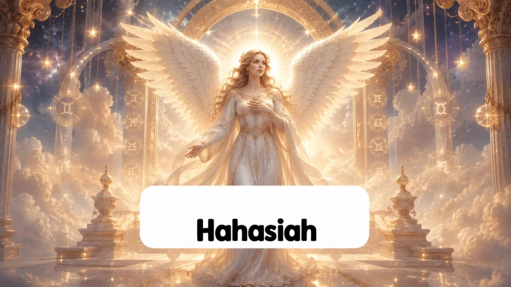 Anjo Hahasiah: oração, influência e meditação