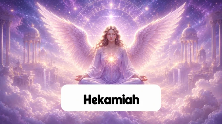 Anjo Hekamiah: proteção, coragem e fidelidade