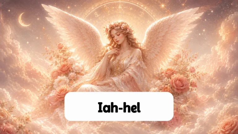 Anjo Iah-hel: sabedoria, serenidade e oração