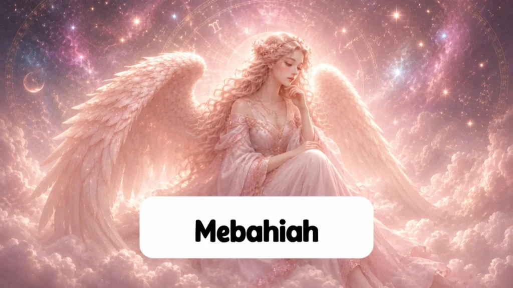 Anjo Mebahiah: oração, influência e meditação
