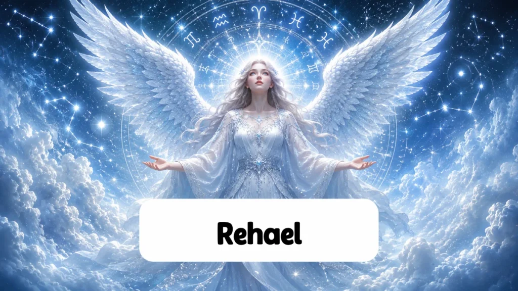 Anjo Rehael: oração, salmo, meditação e influências