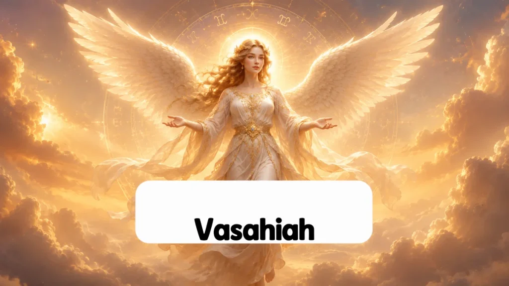 Anjo Vasahiah: justiça, proteção e sabedoria espiritual