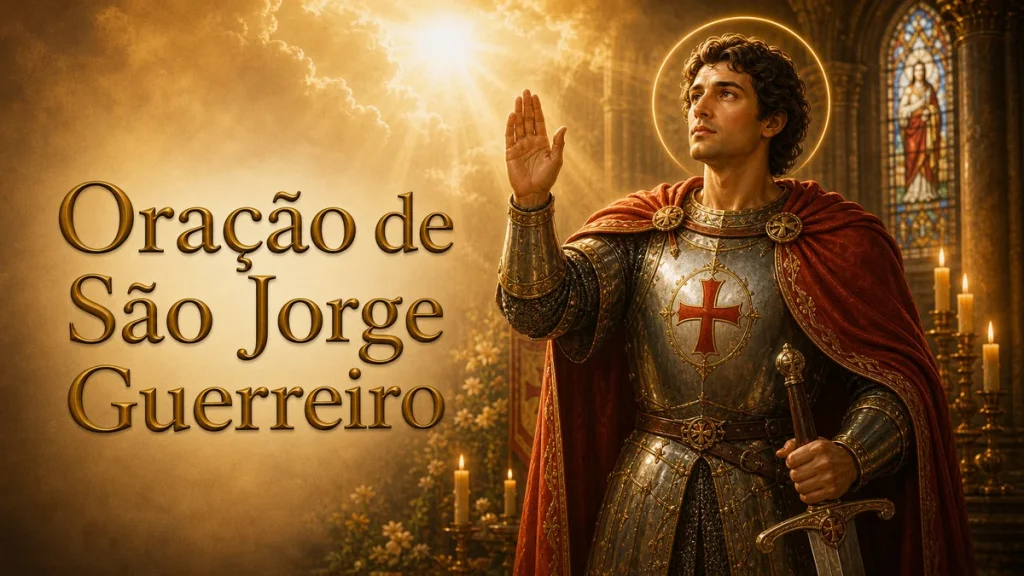 A forte oração de São Jorge Guerreiro para proteção e coragem