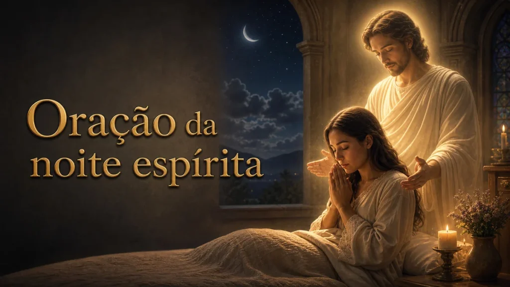 Oração da noite espírita: converse com Deus e adormeça em paz