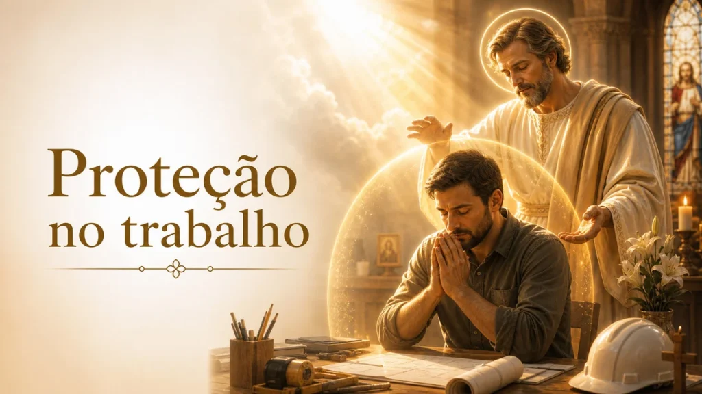 Oração de proteção no trabalho: paz, firmeza e bênção com São José