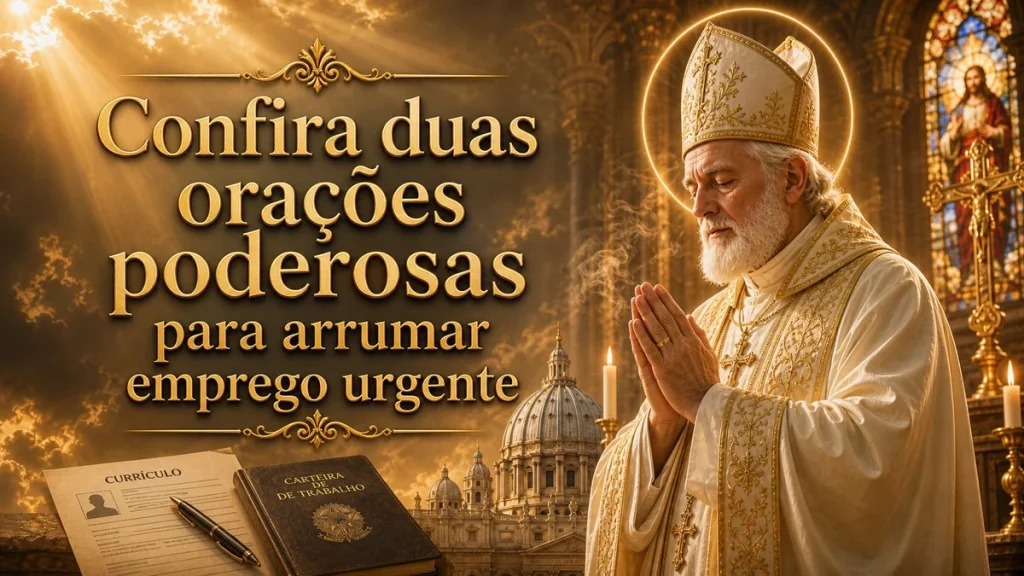 Duas orações poderosas para arrumar emprego urgente, com fé e serenidade