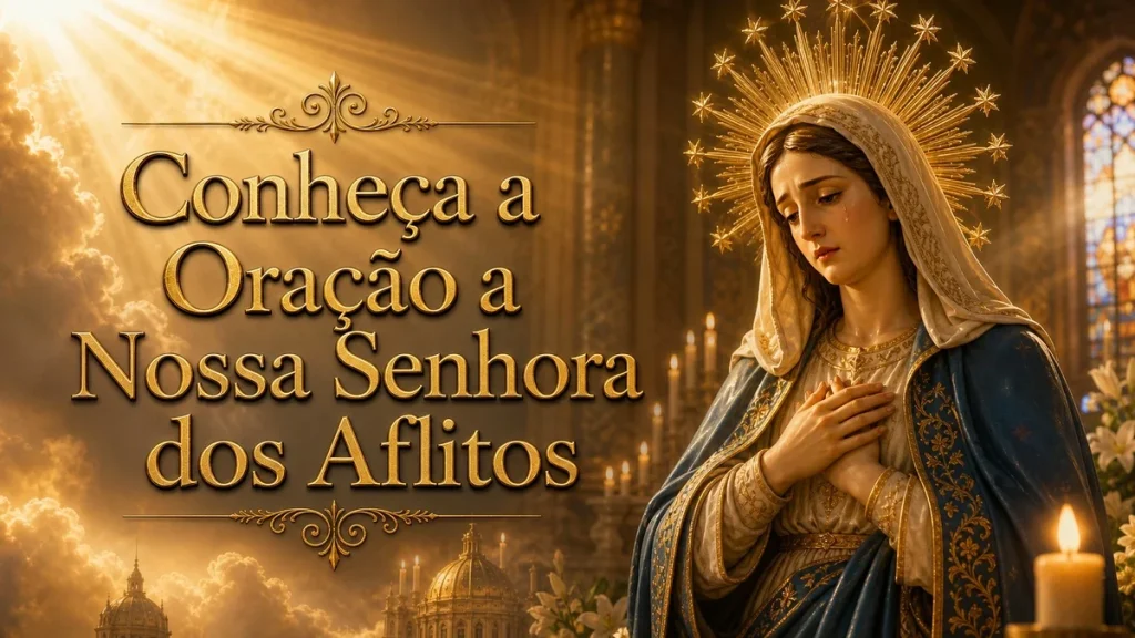 Oração a Nossa Senhora dos Aflitos: consolo para os dias de dor