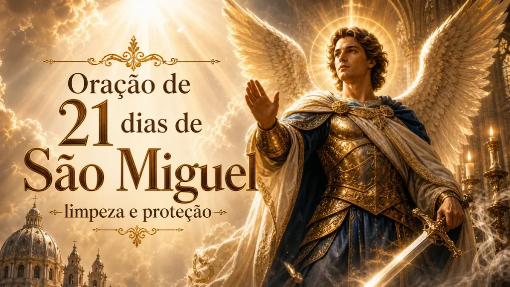 Oração de 21 dias de São Miguel: limpeza e proteção para recomeçar