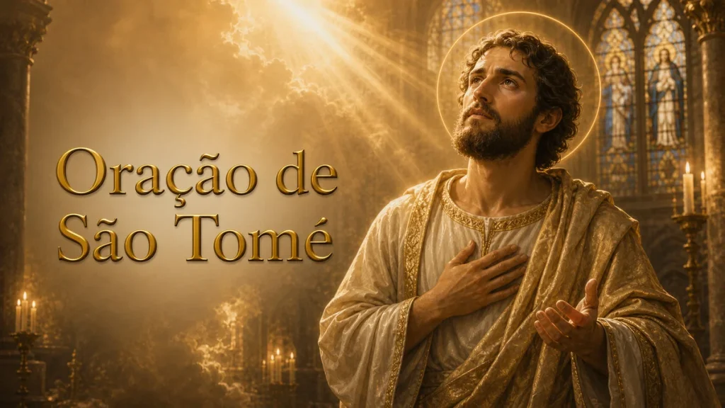 Oração de São Tomé: quando a dúvida pede um sinal e a fé renasce