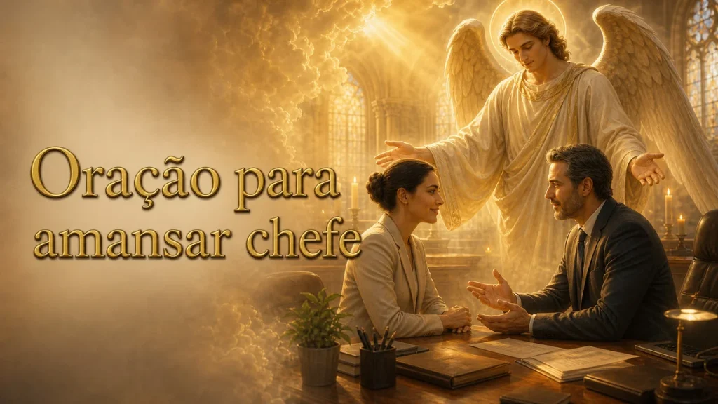 Oração para amansar chefe: paz no trabalho e serenidade no coração