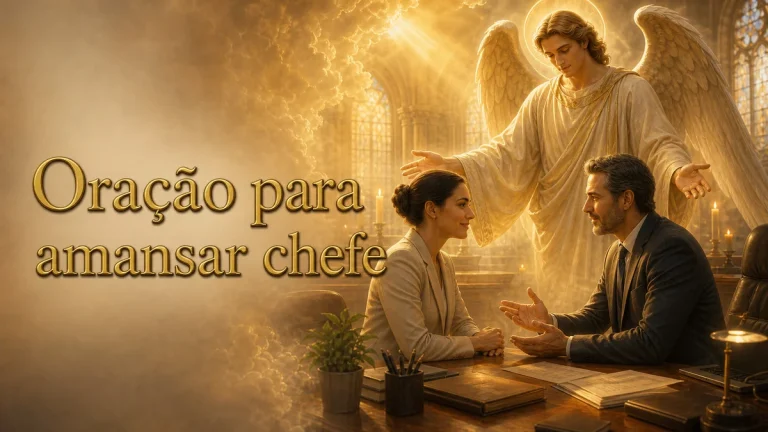 Oração para amansar chefe: paz no trabalho e serenidade no coração
