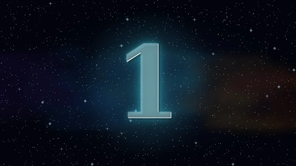 Número 1 na numerologia