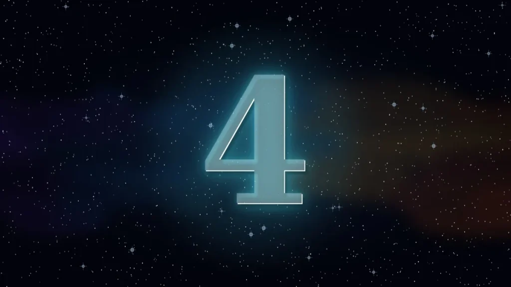 Número 4 na numerologia