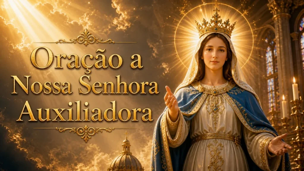 Oração a Nossa Senhora Auxiliadora: amparo para o lar e para o coração