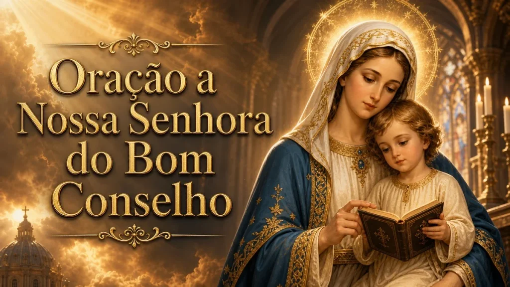 Oração a Nossa Senhora do Bom Conselho: luz para decidir com paz