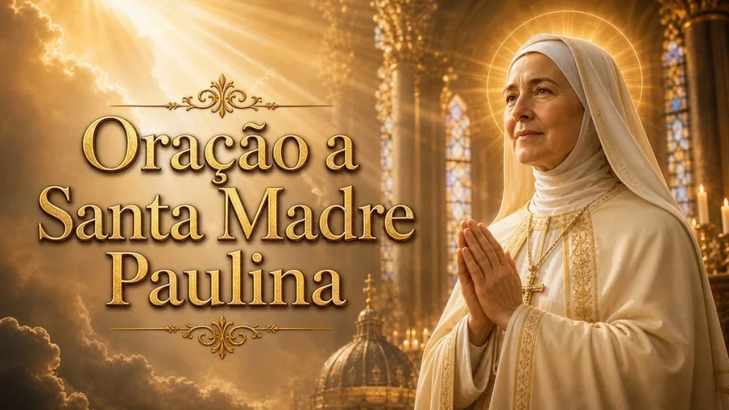 Oração a Santa Madre Paulina para dor, aflição e esperança
