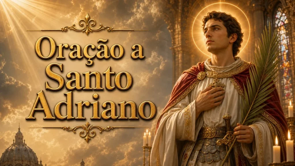 Oração a Santo Adriano: coragem e perseverança na fé