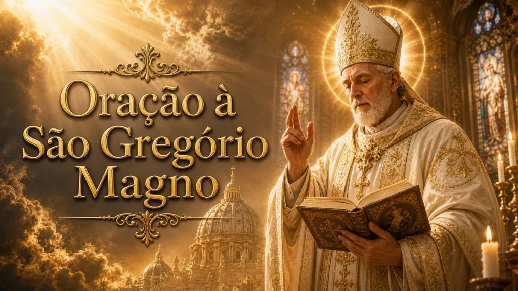Oração a São Gregório Magno para pedir sabedoria e firmeza na fé