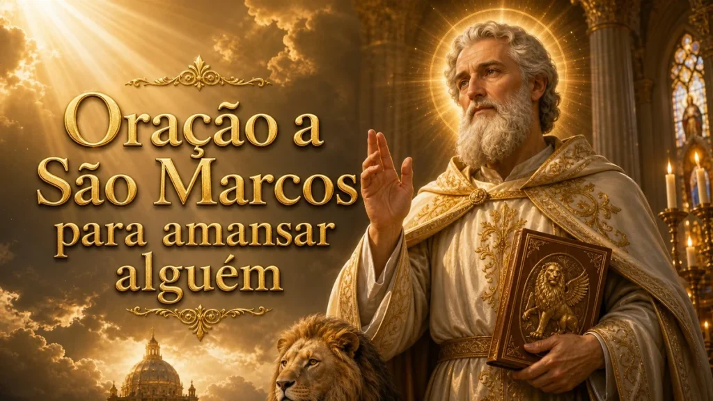 Oração a São Marcos para amansar alguém e trazer paz ao coração