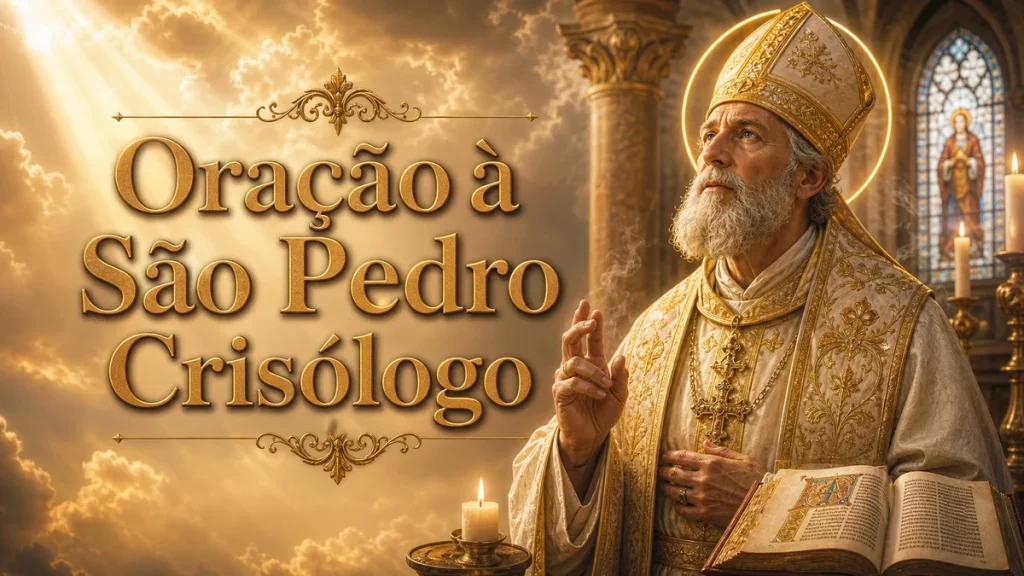 Oração a São Pedro Crisólogo: palavra de ouro para firmar a fé