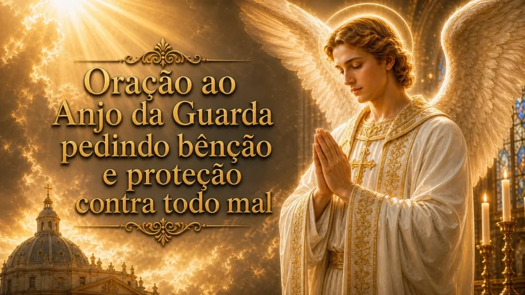 Oração ao Anjo da Guarda por bênção e proteção contra todo mal