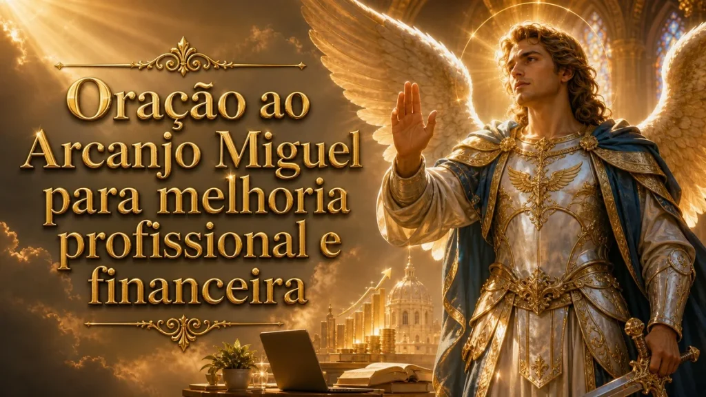 Oração ao Arcanjo Miguel por melhoria profissional e financeira