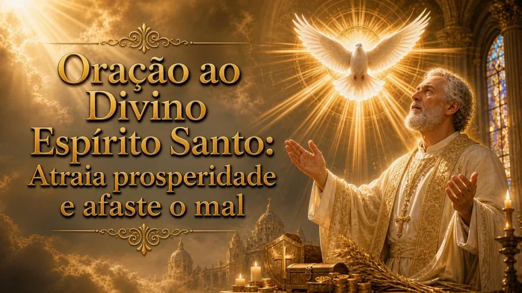 Oração ao Divino Espírito Santo para prosperidade e proteção