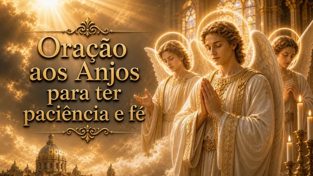 Oração aos Anjos para ter paciência e fé nos dias difíceis