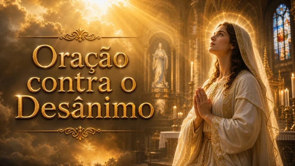 Oração contra o Desânimo: quando o coração perde as forças
