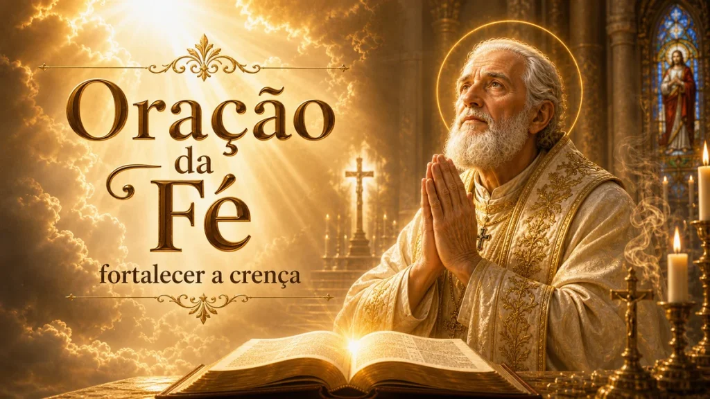 Oração da fé para fortalecer a sua crença e recomeçar por dentro