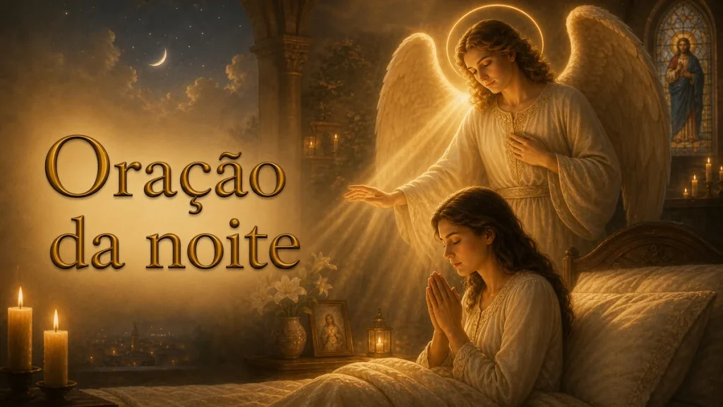 Oração da noite: agradecer e pedir proteção antes de dormir