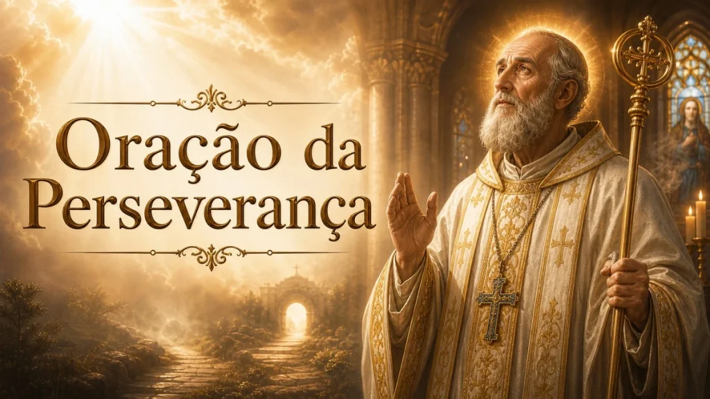 Oração da Perseverança: força mansa para seguir com Cristo