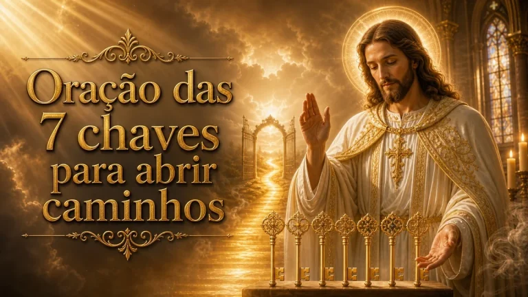 Oração das 7 Chaves de São Pedro para abrir caminhos com fé