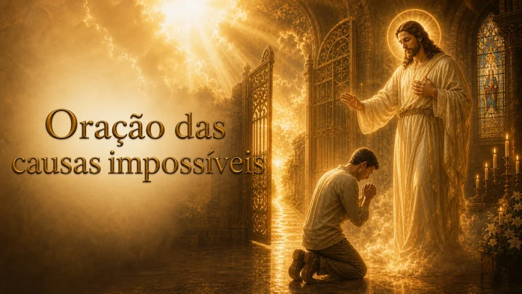 Oração das causas impossíveis: quando só Deus pode abrir caminho