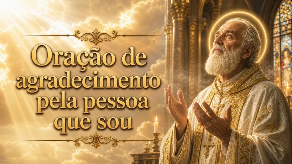 Oração de agradecimento pela pessoa que sou: gratidão que cura