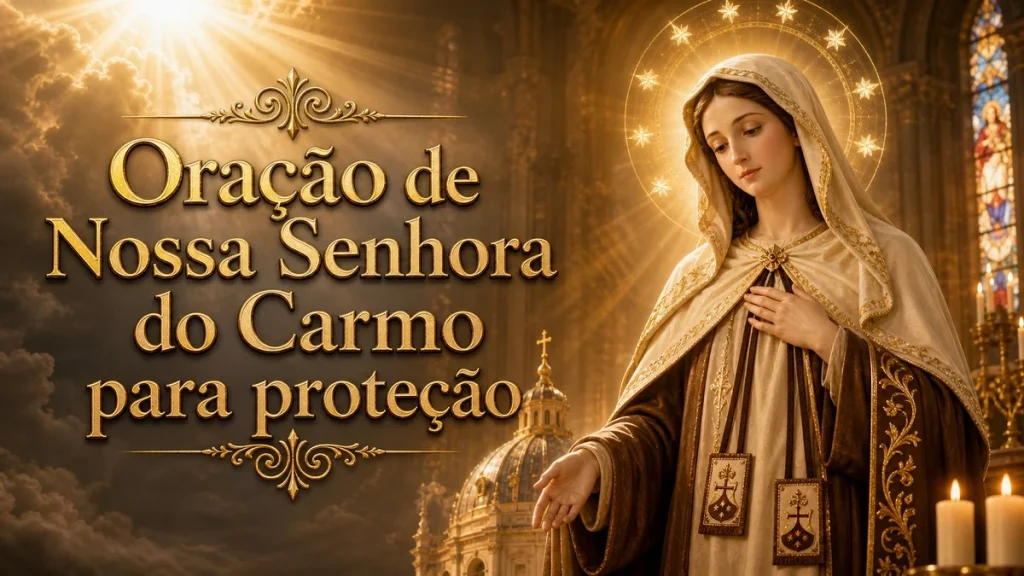 Oração de Nossa Senhora do Carmo para proteção e paz do coração