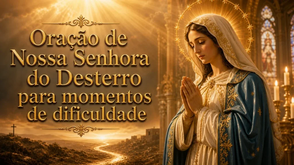 Oração de Nossa Senhora do Desterro para atravessar tempos difíceis