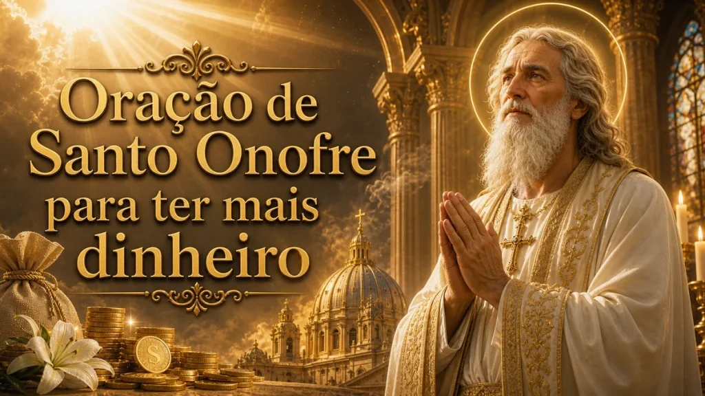 Oração de Santo Onofre para ter mais dinheiro com fé e serenidade