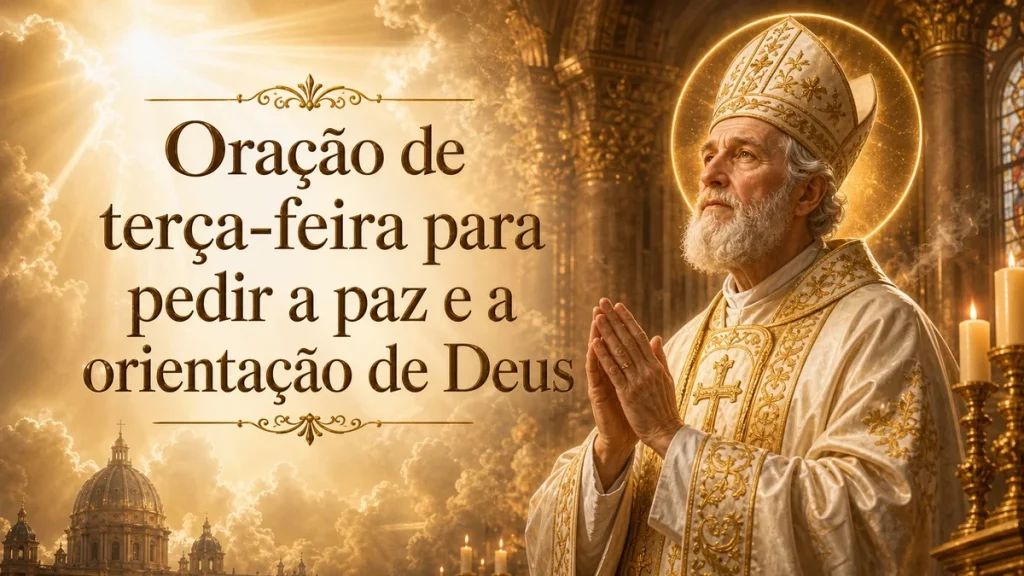 Oração de terça-feira pela paz e pela orientação de Deus
