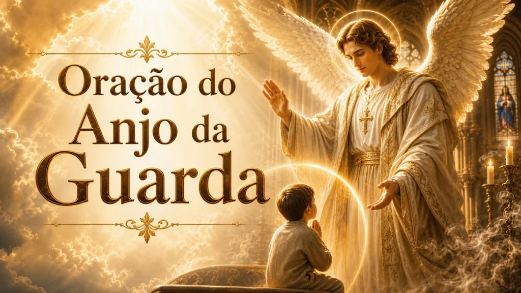 Oração do Anjo da Guarda com vela de 7 dias: proteção, paz e direção
