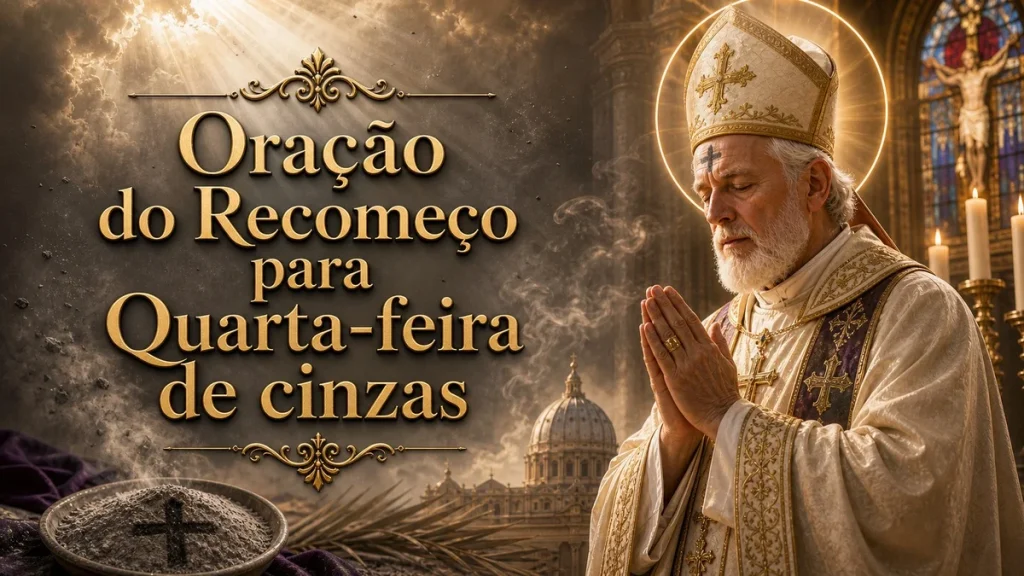 Oração do Recomeço na Quarta-feira de Cinzas: um caminho de esperança
