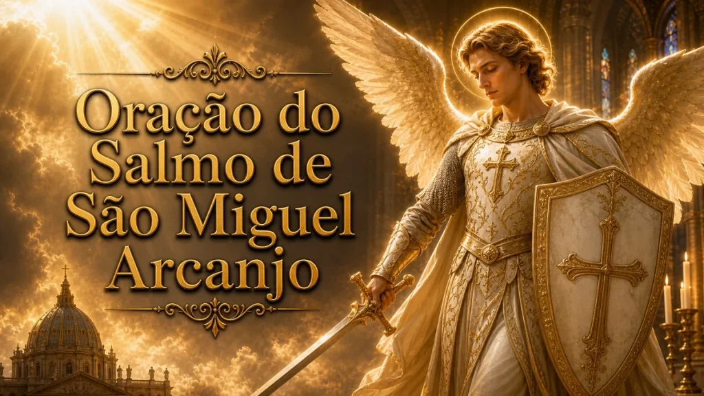 Oração do Salmo 31 de São Miguel Arcanjo: refúgio, coragem e proteção