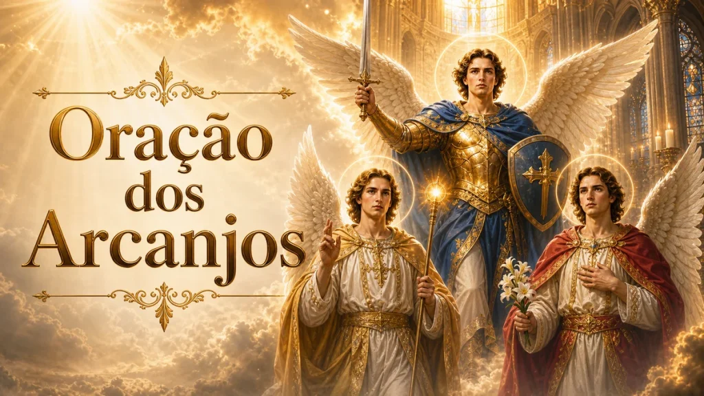 Oração dos Arcanjos para deixar na cabeceira: Gabriel, Miguel e Rafael