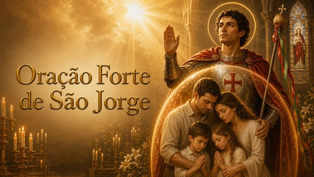 Oração forte de São Jorge para proteger sua família e fortalecer a fé