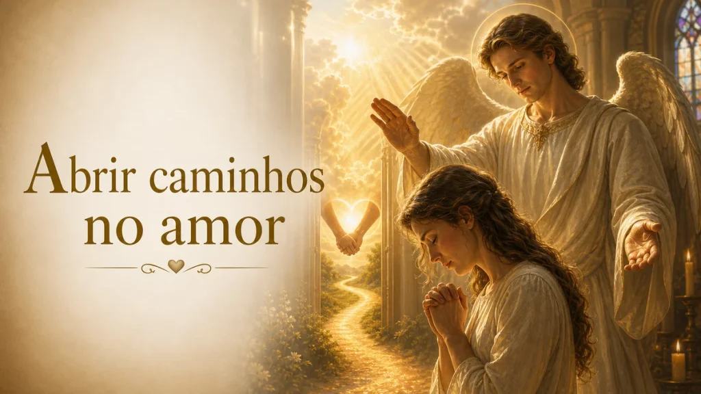 Oração para abrir caminhos no amor e recomeçar em paz